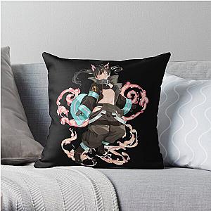 tamaki kotatsu - Fire Force Throw Pillow RB2806