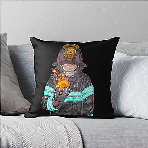 Fire Force Shinra| Perfect Gift | Force gift Throw Pillow RB2806