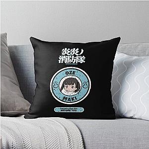 FIRE FORCE: MAKI OZE CHIBI (GRUNGE STYLE) Throw Pillow RB2806