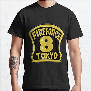 Fire Force Company 8 Logo Classic T-Shirt RB2806