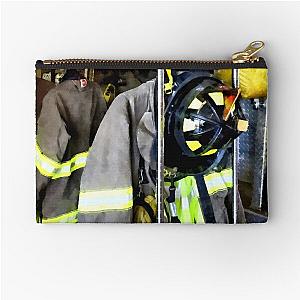 Uniforms Inside Firehouse Zipper Pouch