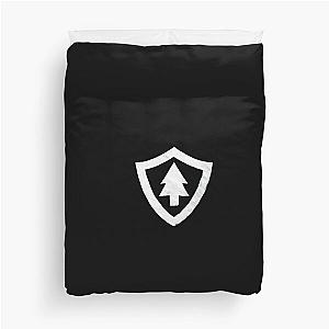 simplistic tree firewatch design Duvet Cover