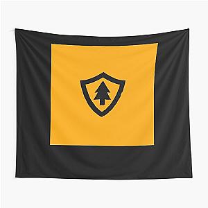 Firewatch shield logo pin Tapestry