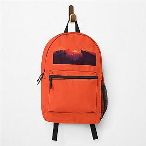 Firewatch Sunset Background Backpack