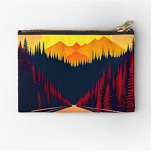 Firewatch aesthetic Highway poster plain Zipper Pouch