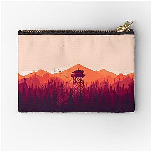 Firewatch Background Zipper Pouch