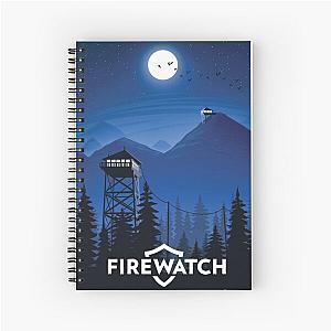 Firewatch (fixed) Spiral Notebook