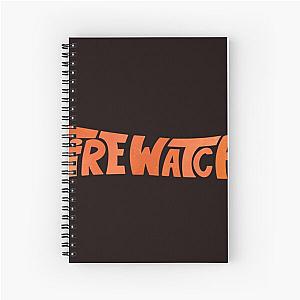 Firewatch Name Logo Spiral Notebook