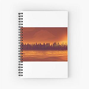 Firewatch Poster Spiral Notebook