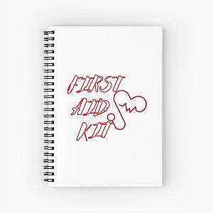 First Aid Kit Band  Spiral Notebook