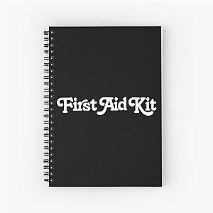 First Aid Kit Merch First Aid Kit Logo Spiral Notebook