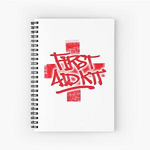 FIRST AID KIT - Utility Sticker In Graffiti Style Spiral Notebook