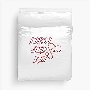 First Aid Kit Band  Duvet Cover