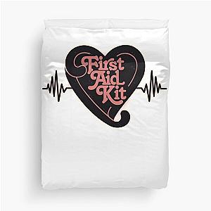 First Aid Kit Band Vantablack Heartbeat , Duvet Cover