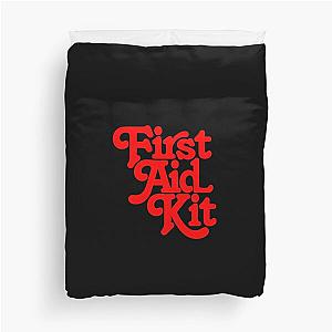 First Aid Kit Band Logo Duvet Cover