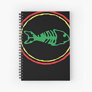 fishbone Spiral Notebook