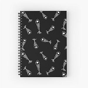 Fishbone  Spiral Notebook