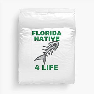 Florida native fishbone swag  Duvet Cover