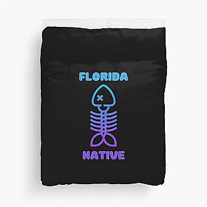 Florida native fishbone swag Duvet Cover