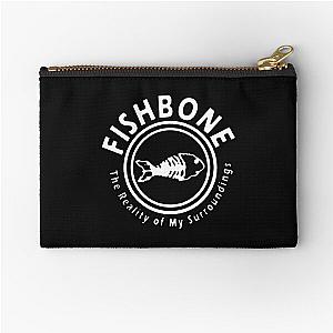 Fishbone Zipper Pouch