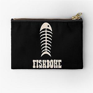 Fishbone Zipper Pouch