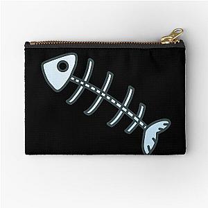 Fishbone Zipper Pouch