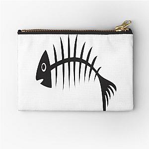 Fishbone - Fish Bones  Zipper Pouch