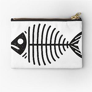 Fishbone Zipper Pouch