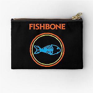 Fishbone Zipper Pouch