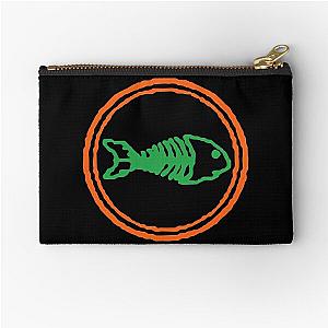 Fishbone Colour Zipper Pouch