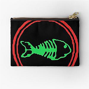 Fishbone Retro Punk Rock and Roll Band Zipper Pouch