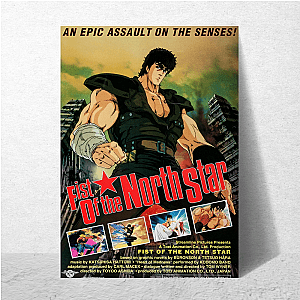 Fist Of The North Star Always Fighting For Hope Fist Of The North Star Posters