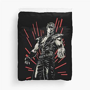 Retro Vintage Fist of the North Star Duvet Cover