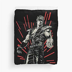 Fist of the North Star Retro Vintage Duvet Cover