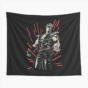 Retro Vintage Fist of the North Star Tapestry