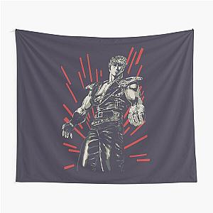 Vintage Kenshiro Fist Of The North Star Tapestry for Music Fans