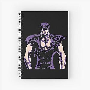 Retro Vintage Fist of the North Star Spiral Notebook