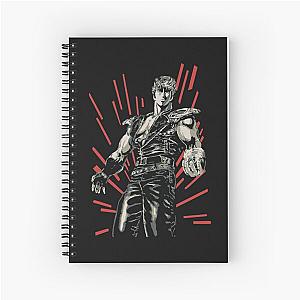 Retro Vintage Fist of the North Star Essential Spiral Notebook