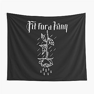 Gifts Idea Fit For A King 6 Logo Dissection Band Tapestry