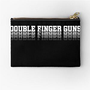 Double Finger Guns Zipper Pouch