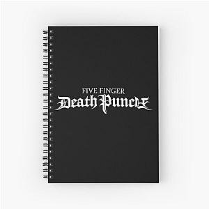 Fiver Finger Death Font Spiral Notebook