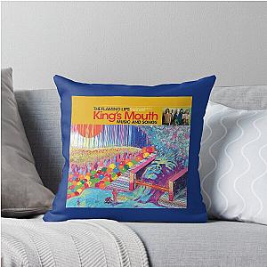 King's Mouth by The Flaming Lips Throw Pillow