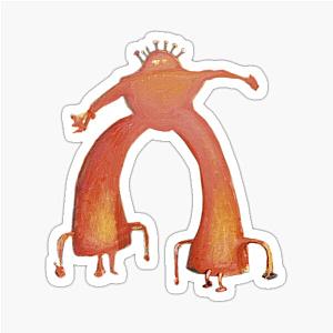 The Flaming Lips Pink Robot Sticker
