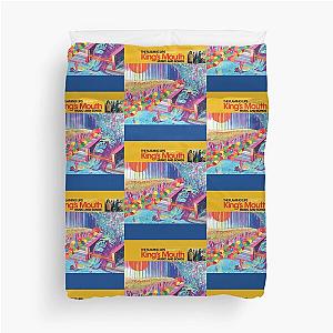 King's Mouth by The Flaming Lips Duvet Cover