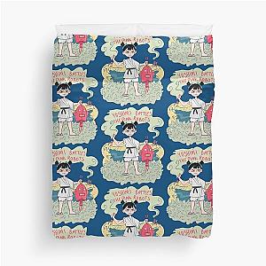The Flaming Lips Yoshimi Battles the Pink Robots Art Duvet Cover