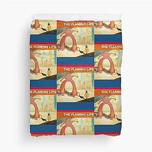 The Flaming Lip Yoshimi Battles the Pink Robots Sticker Duvet Cover