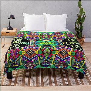 The Flaming Lips - Psychedelic Pattern III Throw Blanket
