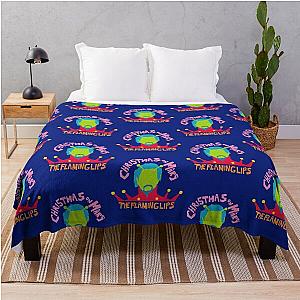 Christmas on Mars The Flaming Lips Throw Blanket