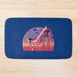 The Flaming Lips Yoshimi Battles the Pink Robots Poster Bath Mat