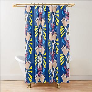 The Flaming Lips Big Hands Shower Curtain
